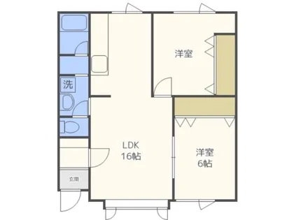 やすらぎ【1階】の間取り