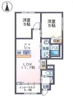 Dahlia小野原東【1階】の間取り