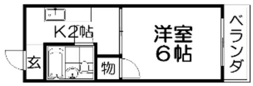 アルビラージュ【2階】の間取り