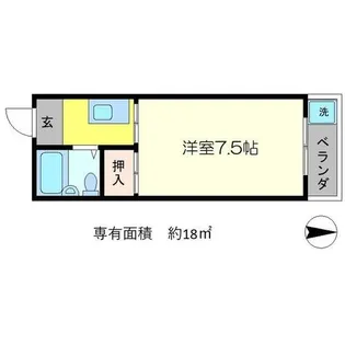 大光ビル【4階】の間取り