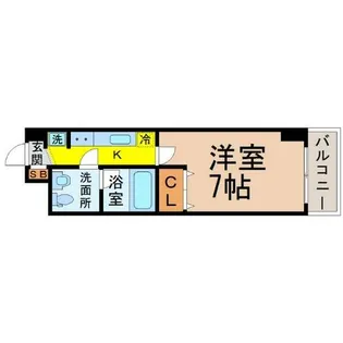 プロシード新栄【6階】の間取り