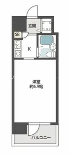 ジョイフル出屋敷2【1階】の間取り