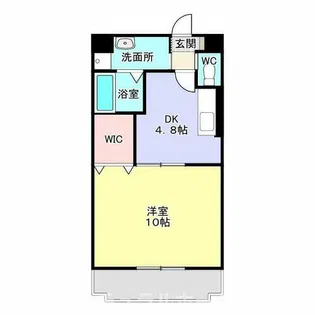 メゾン・サンパティーク【2階】の間取り