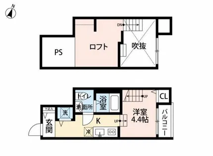 Sorriso Vita 諸岡【1階】の間取り