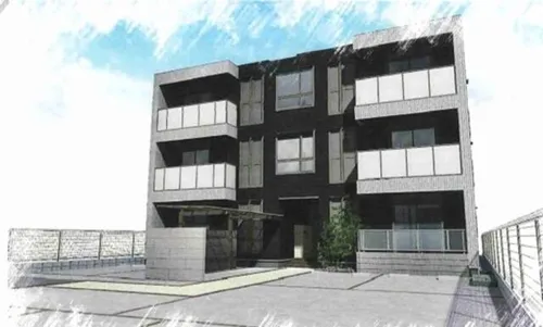 福岡県福岡市博多区板付4丁目【マンション】の外観