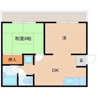 ドエル梅香1【3階】の間取り