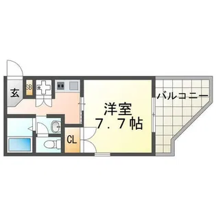 ベルファーム甲子園【301号室】の間取り