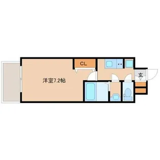 フレシール昭和通【7階】の間取り