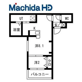 シーエムドゥ【2階】の間取り