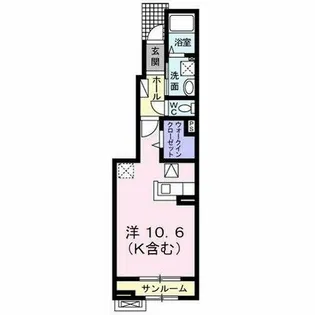 グランツⅠ【1階】の間取り