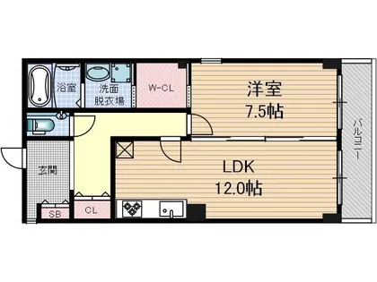 ソニア【5階】の間取り
