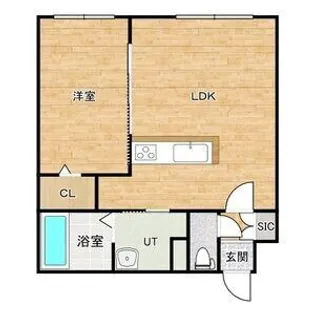 ジェラート【4階】の間取り