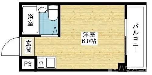 ジオナ柴島Ⅲ【2階】の間取り