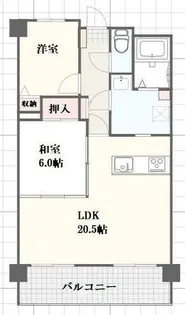 ウィステリア【2階】の間取り