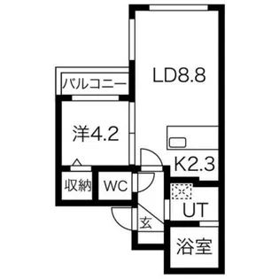 グランドライン【3階】の間取り