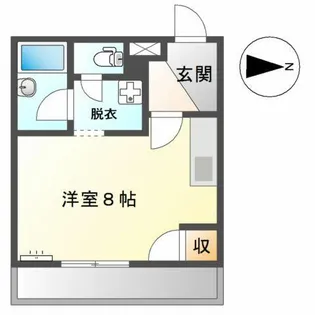 ウェストヴィラ橿原【1階】の間取り