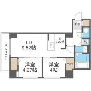 ASH MARUYAMA【5階】の間取り