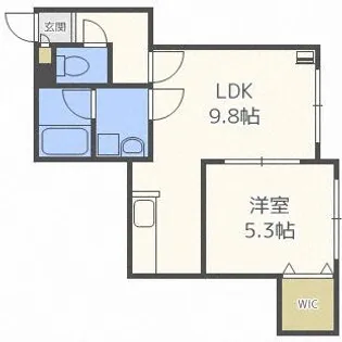 イルピーノ発寒【2階】の間取り