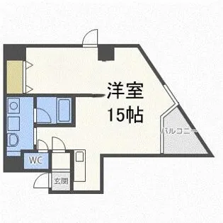 シャンドール宮の森【9階】の間取り