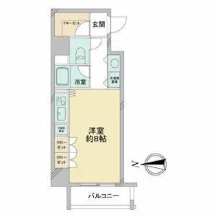 S-FORT桜山【8階】の間取り
