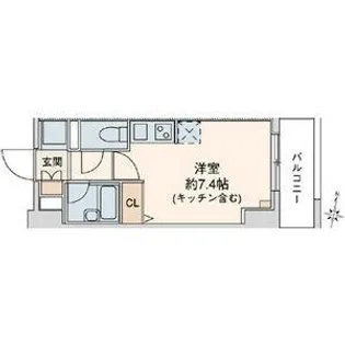 RIDGE堀田【3階】の間取り