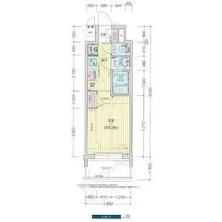 プレサンス新栄アーバンフロー【3階】の間取り