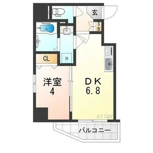 大阪府大阪市此花区梅香3丁目【マンション】の間取り