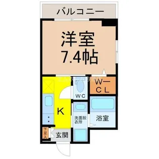 UNROOM【4階】の間取り