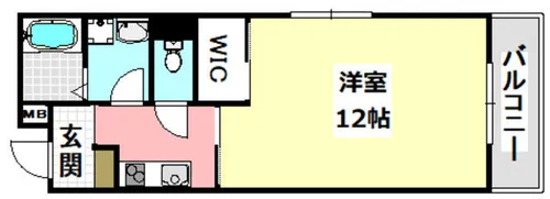 DAIKO KAMICHUJYO【206号室】の間取り