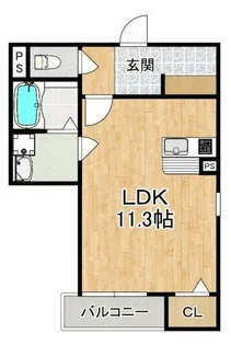 F+style狭山・池尻中1号館【2階】の間取り