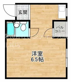 ジオナ新今里【3階】の間取り