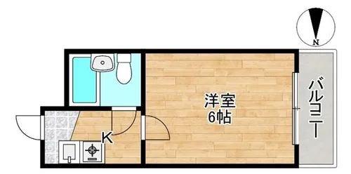 エクセルコート【2階】の間取り