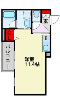 守恒本町1丁目新築アパート【101号室】の間取り