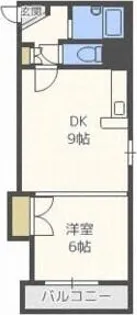 アルファスクエア南5条【8階】の間取り