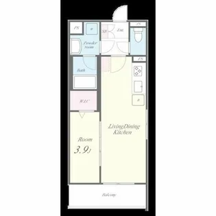 アイナ ルアナ ウル【1階】の間取り