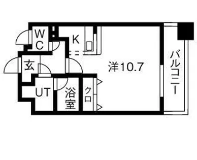 メゾン浅井【3階】の間取り