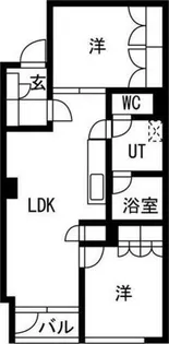 ノルド山の手【4階】の間取り