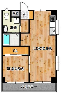 ワコーレ下沢Part2【3階】の間取り