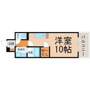 GRAND ESPOIR IZUMI(グランエスポワール泉)【4階】の間取り