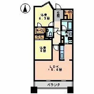 meLiV上前津【13階】の間取り