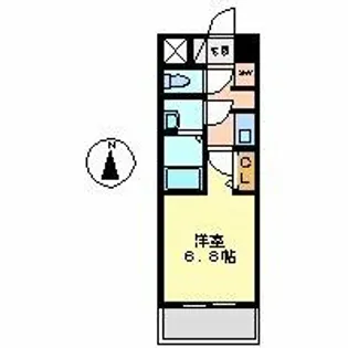 インプルーブ鶴舞【8階】の間取り