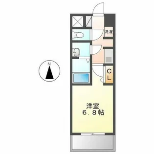 インプルーブ鶴舞【9階】の間取り