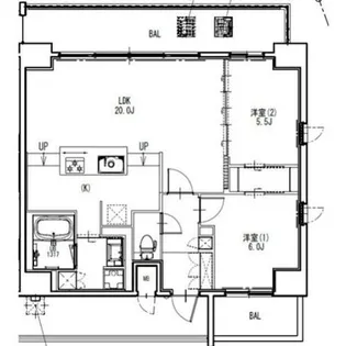 S-RESIDENCE金山epure【14階】の間取り