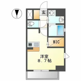 ラフォルテ大須【3階】の間取り