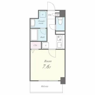 パークハイム日比野【1階】の間取り