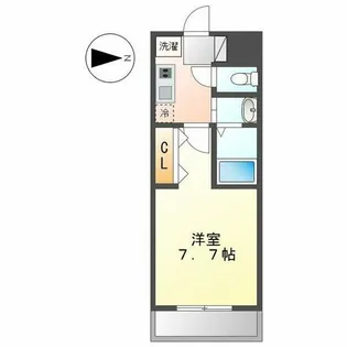 モラリエ西高蔵【3階】の間取り