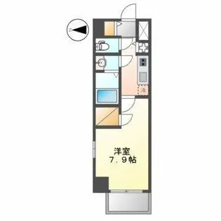 エスリード名城公園プライム【11階】の間取り