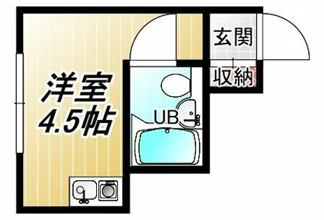 シティハイツ八尾【2階】の間取り