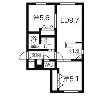 ケイメゾンワン【4階】の間取り