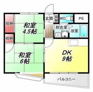 レジデンスタカラ【1階】の間取り